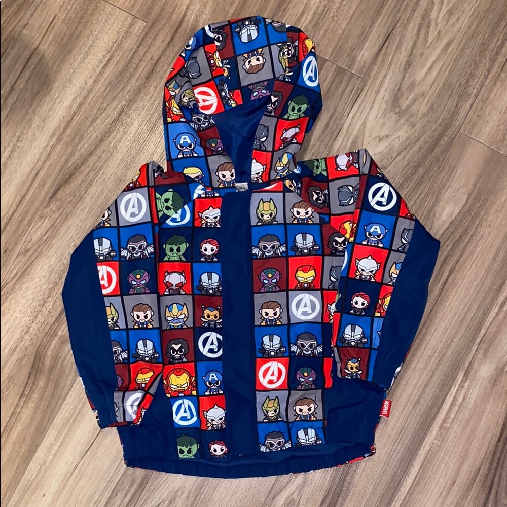 Disney Kids Jacket - Blue and Red Marvel Design